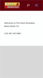 Mobile Screenshot of hotelrosedale.com